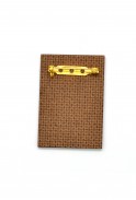 Rectangle Frida Kahlo Pin